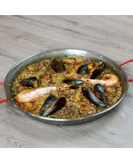 Paella mixte 4 persones